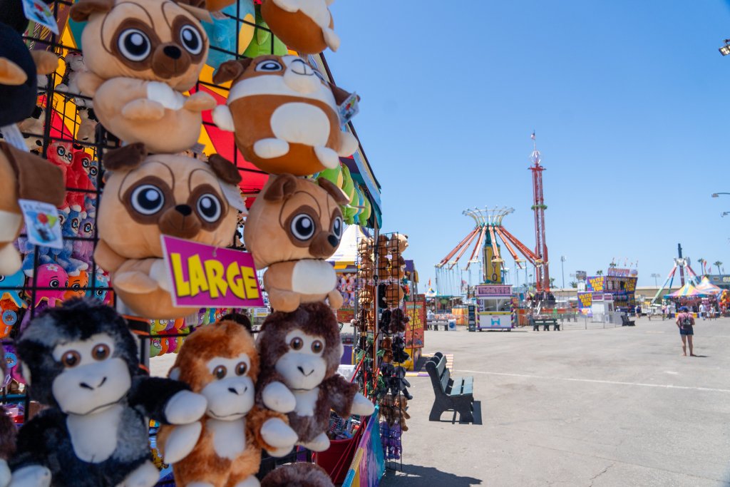 Try your luck at the games at the Ventura County Fair