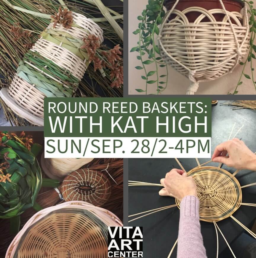 Community Round Reed Baskets: Foundations w/ Kat High