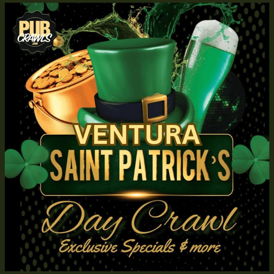 Ventura St. Patrick’s Day Weekend Bar Crawl 2026