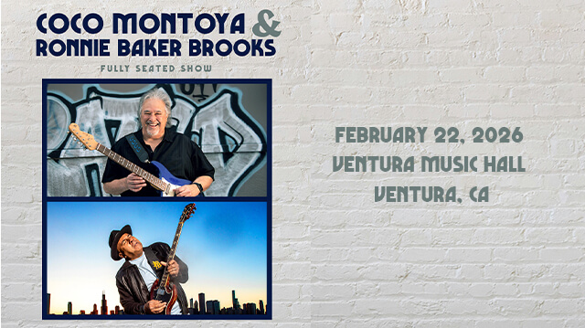 Coco Montoya & Ronnie Baker Brooks at Ventura Music Hall