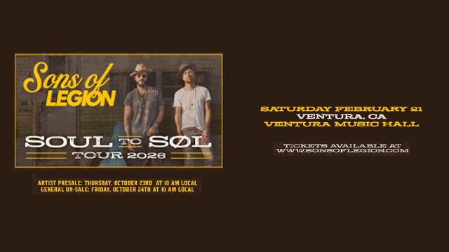 Sons of Legion at Ventura Music Hall