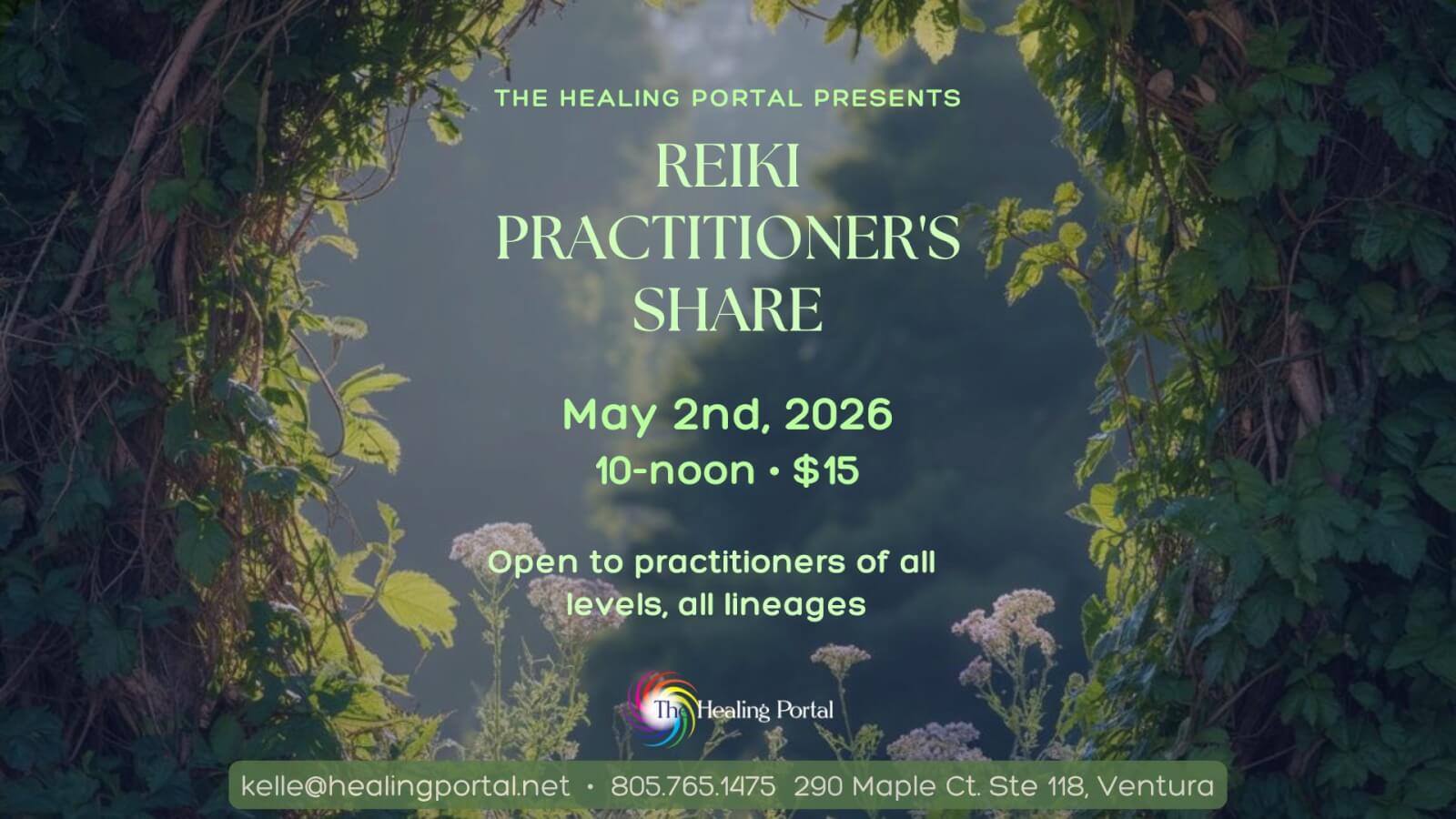 The Healing Portal Presents: Reiki Practitioner’s Share