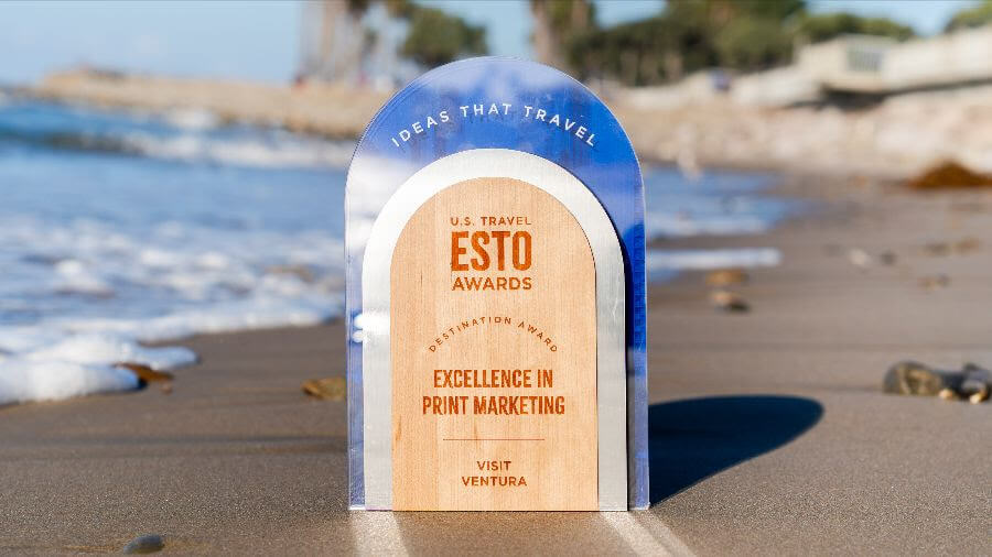 Visit Ventura Receives U.S. Travel Association Award for Excellence in Print Marketing