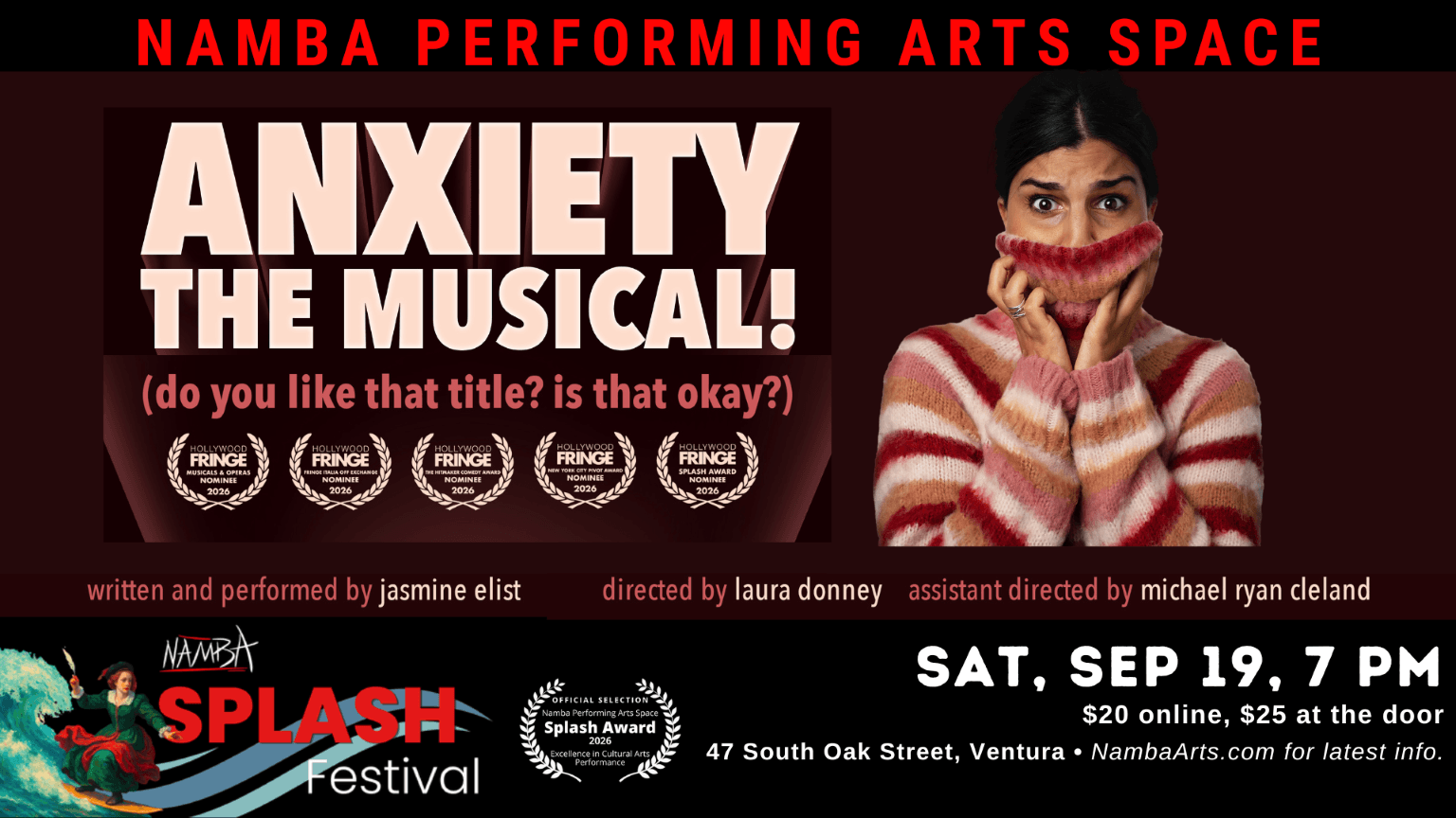 ANXIETY THE MUSICAL! (do you like that title? is that okay?)